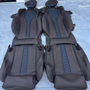 Per BMW F30 F80 F10 M3: Accessori Interni Auto, Coprisedili Sportivi da Corsa Personalizzabili in Pelle e Spugna - Product Image 1