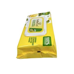 OEM ODM高品质有机清洁湿巾定制品牌无味抗菌清洁水巾 - Product Image 6