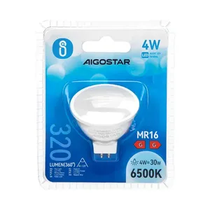 Ampoule LED MR16 4W, 3000K, 12V, faible consommation, durable, idéale pour l'éclairage décoratif et d'accentuation en intérieur. - Product Image 3