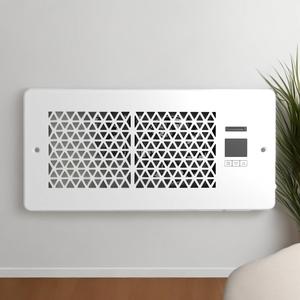 Điều khiển từ xa sưởi ấm làm mát <span class=keywords><strong>AC</strong></span> Vent <span class=keywords><strong>Fan</strong></span> yên tĩnh thông minh đăng ký Vent phù hợp với 4 "x 10" đăng ký lỗ đăng ký Quạt tăng cường - Product Image 1
