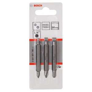 BOSCH - 2607001746 Juego de cuchillas dobles de la marca BOSCH de (3 uds.) -INSERTOS EAN 3165140302715 PARA PUNTAS DE ATORNILLADO - Product Image 2