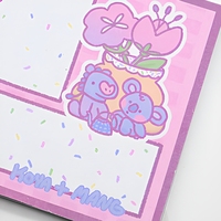 Bloc-notes avec impression personnalisée en gros Bloc-notes Cube Notes autocollantes pour la promotion