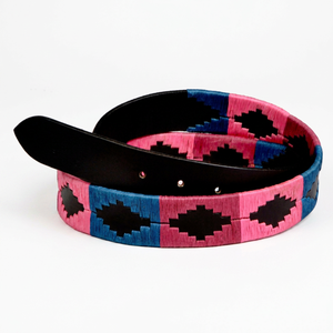 Cinturón de Polo de Cuero Genuino Personalizado, Cinturón de Cuero Tejido a Mano Tradicional, Cinturones de Polo de Grano Superior Suave, Bolsas y Estuches LPB-0116 - Product Image 1