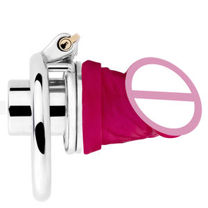 FRRK Sissy bekaret kilit kafes erkekler <span class=keywords><strong>Abstinence</strong></span> <span class=keywords><strong>Penis</strong></span> esaret BDSM erkek kısıtlama ereksiyon köle cezalandırmak için seks oyuncakları adam ve çiftler - Product Image 5