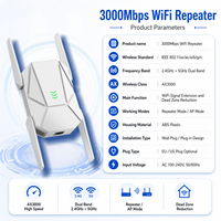 Toptan AX3000 Çift Bantlı WiFi 6 Menzil Genişletici Gigabit Tekrarlayıcı Router OEM Üreticisi