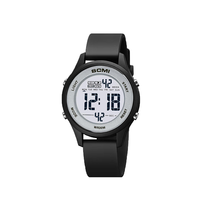 Combinación de colores de moda y de moda, simple y elegante, reloj electrónico de alto valor estético, reloj impermeable multifuncional