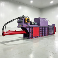 Petite presse à balles hydraulique multifonctionnelle pour paille et fourrage, compacteur de bouteilles en plastique PET pour station de traitement des déchets