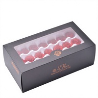 Vente Flash : Têtes de Roses Éternelles Naturelles Effet Réel (2-3cm) – Boîte de 21 Pièces – Idéales pour la Fête des Mères, la Saint-Valentin et les Décorations de Noël – Direct Usine