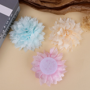 Flores de Tela de Camelia de 13 cm, Hechas a Mano, Accesorios para el Cabello, Decoraciones para Ropa - Product Image 4