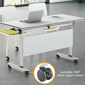 Nouveau <span class=keywords><strong>design</strong></span> <span class=keywords><strong>Design</strong></span> peu encombrant <span class=keywords><strong>Table</strong></span> <span class=keywords><strong>de</strong></span> salle <span class=keywords><strong>de</strong></span> conférence pliable <span class=keywords><strong>Table</strong></span> <span class=keywords><strong>de</strong></span> <span class=keywords><strong>réunion</strong></span> mobile rabattable pour les sessions <span class=keywords><strong>de</strong></span> formation - Product Image 4