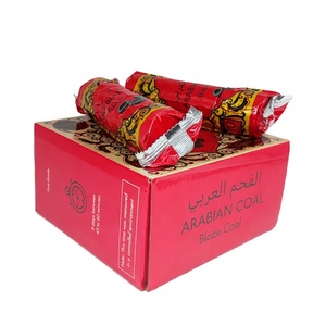 HQRM3380 tavoletta <span class=keywords><strong>carbone</strong></span> tondo 33mm a combustione rapida gloden e nastro per incenso - Product Image 2