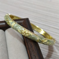 Nouveau Bracelet Chaîne Géométrique Plaqué Or 0,6 Carat pour Femme, Style Ethnique Rétro, Luxe Léger, Niche Haut de Gamme