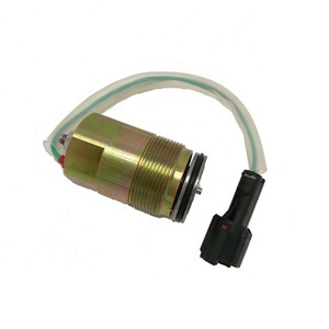 MC609-7421120 Suku Cadang <span class=keywords><strong>Excavator</strong></span> Katup Solenoid untuk Pompa Kawasaki K3V112 Pompa Hidrolik SK200-6/200-6E <span class=keywords><strong>DH220</strong></span> - Product Image 1
