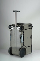 Valise Scooter à 4 Roues Certifiée CE, Approuvée par les Compagnies Aériennes, Vente en Gros Usine, Bagage Intelligent Approuvé par les Compagnies Aériennes