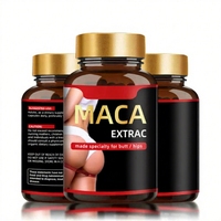 Stock Disponible – Capsules Puissantes de Racine de Maca – Pilules à Base de Plantes pour l'Amélioration de la Poitrine et des Fesses chez l'Adulte – Produit de Beauté pour des Fesses Plus Volumineuses chez la Femme