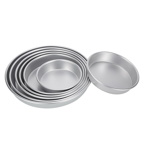 Teglia per Pizza rotonda anodizzata/stampo per Pizza in lega di alluminio - Product Image 3