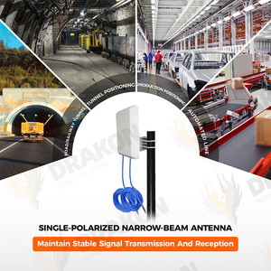 Cao đạt được 14dBi uwb ngoài trời định hướng ăng-ten Yagi 200-6000MHz tần số ban nhạc từ xa Mỏ Than đường hầm vị trí vít - Product Image 2
