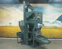 Machine à décortiquer le riz à usage commercial 1000 kg/h avec tamis vibrant, décortiqueuse de riz, moulin à riz