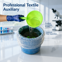 Liquide conditionneur pour fibres de bourruche de qualité industrielle JNM-D7, agent chimique auxiliaire à fluidité basse température, additifs textiles