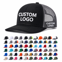 Gorras Trucker de Malla Personalizadas al por Mayor con Logotipo Bordado, Entrega Rápida, Gorras Trucker con Cierre a Presión Perforadas