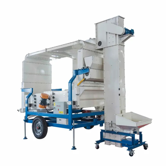Máquina De Limpeza de Grãos de Grãos de semente de Trigo Cevada Máquina de Processamento de Equipamentos Agrícolas