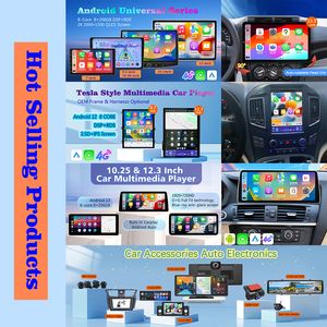 Radio Multimedia para Auto con GPS Estilo Tesla de 13 Pulgadas, Pantalla IPS 2.5D, para Honda, Toyota, Kia, Hyundai, 4G LTE, Android Auto, <span class=keywords><strong>DS</strong></span> - Product Image 3