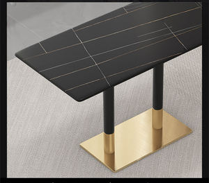 Mesa <span class=keywords><strong>de</strong></span> Restaurante Personalizada <span class=keywords><strong>de</strong></span> Comida Rápida, Mesa Redonda o Cuadrada <span class=keywords><strong>de</strong></span> Metal y Mármol, Mesa <span class=keywords><strong>de</strong></span> Restaurante <span class=keywords><strong>de</strong></span> Mármol Blanco Natural <span class=keywords><strong>de</strong></span> Carrara, Mesa <span class=keywords><strong>de</strong></span> Comedor <span class=keywords><strong>de</strong></span> Lujo - Product Image 3