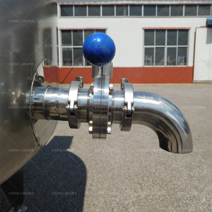 Machine de pasteurisation de lait de seau de fabricant de fermentation de beurre de fromage de yaourt 200L 300L 500l machine de pasteurisateur de lait de 1000 litres - Product Image 6