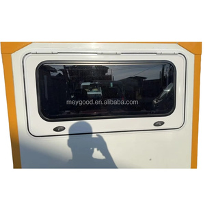 Puerta de escotilla de RV de fábrica con ventana de empuje Puertas de acceso de remolque personalizadas fuertes <span class=keywords><strong>para</strong></span> autocaravana <span class=keywords><strong>Camper</strong></span> Van - Product Image 3