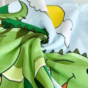 Custom Design Kids Hooded Poncho Towels Soft Absorbent Microfiber Bath Beach Pool <b>Swim</b> Wrap <b>Robe</b> Towels for Boys Girls Toddler - Product Image 6