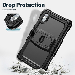 Silicone chống sốc Rugged trường hợp đối với Lenovo Pad 11 2025/ Tab K11 Gen 2 được xây dựng trong có thể gập lại Rugged chân đế - Product Image 6