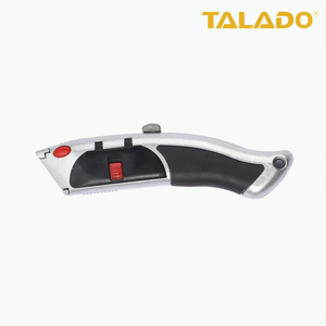 Cuchillo Multiusos con Hoja <span class=keywords><strong>Retráctil</strong></span> <span class=keywords><strong>de</strong></span> Varias Etapas, Resistente a Impactos y con Carcasa Reforzada, para Cortar Papel Tapiz - Product Image 3