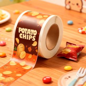 Bolsa de Embalaje Personalizada para Papas Fritas, con Cierre Hermético, de Aluminio y Plástico, para Aperitivos - Product Image 3