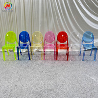 Chaise Enfant en Résine Acrylique Transparente Effet Cristal pour Mariages et Événements – Vente en Gros Direct Usine – Chaises Fantôme en Plastique pour Banquets
