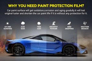 Ban Đầu Mỹ Ppf Sản Xuất Sản Xuất TPU Tph Xe Kết Thúc Tốt Đẹp Vinyl Tự Sửa Chữa Không Có Vàng Phụ Kiện Xe Hơi Bảo Vệ Phim - Product Image 5