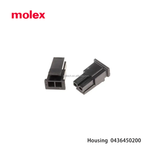 0436450200 2-delige <span class=keywords><strong>3.00Mm</strong></span> Draadaansluiting <span class=keywords><strong>Connector</strong></span> Nylon Behuizing Voor Hsg Rcpt Voor Ontvanger - Product Image 2