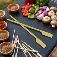Brochettes jetables en bambou Oden pour la cuisine de rue japonaise et les barbecues en plein air – Écologiques, taille personnalisable, fournisseur en gros