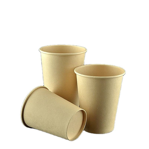 Gobelets en papier jetables de qualité supérieure pour café, thé, crème glacée, vin, boissons gazeuses, eau minérale, boissons chaudes et froides - Product Image 1