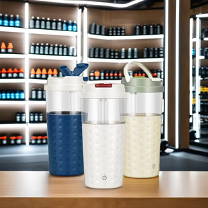 Gobelet à <span class=keywords><strong>café</strong></span> à agitation automatique 500ml Tasse de voyage moderne en acier inoxydable avec couvercle de charge USB Tasse automatique magnétique à mélange automatique - Product Image 1