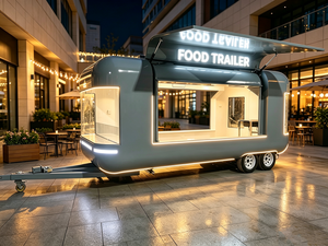 Camion de restauration rapide, chariot de café et boulangerie, remorque de vente ambulante Voros de haute qualité, <span class=keywords><strong>à</strong></span> <span class=keywords><strong>vendre</strong></span> - Product Image 1
