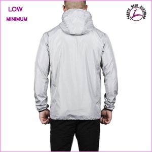 Nouvelle veste coupe-vent zippée imperméable de qualité supérieure pour hommes, personnalisée, vente en gros, été - Product Image 6