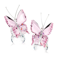 Jolies faveurs de mariage, figurine papillon en cristal, presse-papiers, cadeaux de mariage pour les invités, souvenirs, boîte cadeau de taille personnalisée