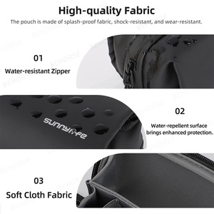 Bolsa de Transporte para DJI <span class=keywords><strong>Osmo</strong></span> Pocket 3 <span class=keywords><strong>4</strong></span>, Estuche de Almacenamiento Portátil, Protector para Accesorios DJI GoPro Insta 360 <span class=keywords><strong>Combo</strong></span> - Product Image 5