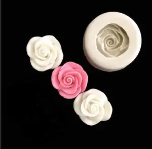सिलिकॉन मोल्ड मिनी एकल फूल गुलाब सिलिकॉन मोल्ड चीनी शिल्प फोनडेन्ट केक सजावट पशु मोल्ड चीनी शिल्प Fund केक सजावट पशु मोल्ड बेकिंग उपकरण