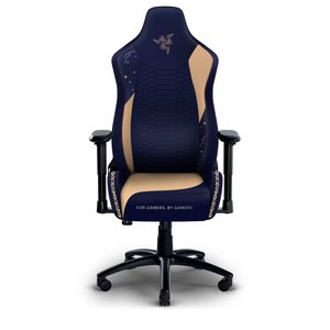 Original <span class=keywords><strong>Razer</strong></span> <span class=keywords><strong>Iskur</strong></span> azul Beige giratorio elevador moldeado espuma Gaming Silla de cuero de lujo dibujos animados ergonómico Gaming sillas Cadeira - Product Image 1