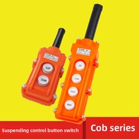 Interruttore a pulsante di funzionamento della gru COB-61 IP65 interruttore elettronico in plastica con combinazione 1 no1nc 250V Max. Voltage