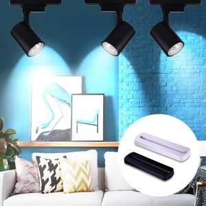 Rel Aluminium 1M untuk Lampu Rel <span class=keywords><strong>LED</strong></span>, Lampu Supermarket, Konektor Bentuk L, Kotak Rel, Lampu Rel/Spotlight/Lampu Rel - Product Image 2