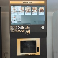 Bevande appena macinate Touch Screen distributore automatico di caffè Cappuccino Latte macchina per tè moka bevande calde