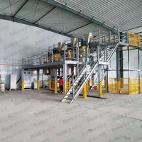 Farb mischmasch ine Graphen herstellungs ausrüstung Komplett set Produktions linie