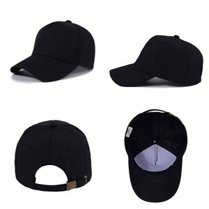 Ensemble personnalisé de 5 casquettes de baseball en coton avec logo brodé, casquette personnalisée avec logo, casquette de baseball de couleur unie, personnalisation - Product Image 3
